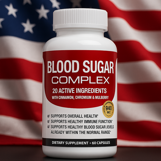 BLOOD SUGAR COMPLEX® – TOPLUX™ IMPORTADO 🇺🇸 (ORIGINAL)🗽