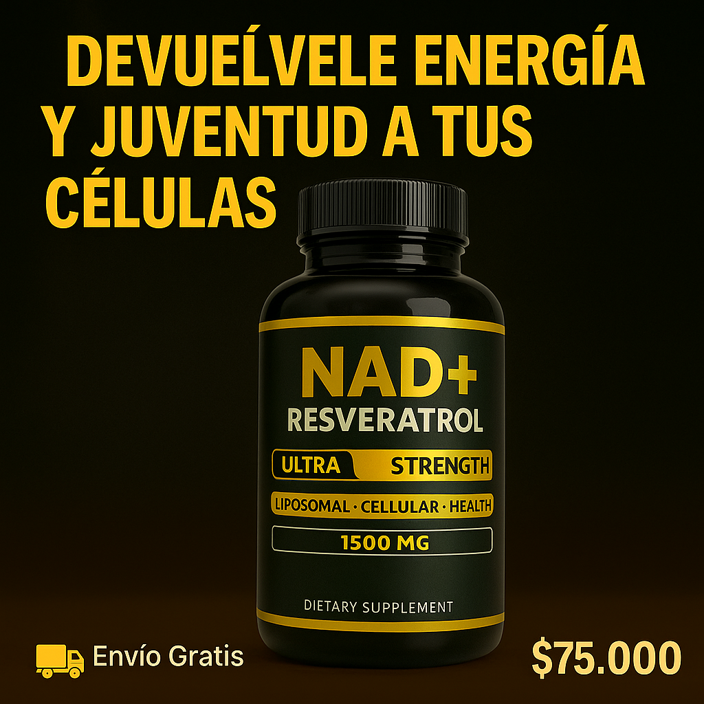 NAD Boost – Energía y enfoque máximo.⭐⭐⭐⭐⭐